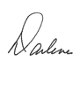 Darlene signature